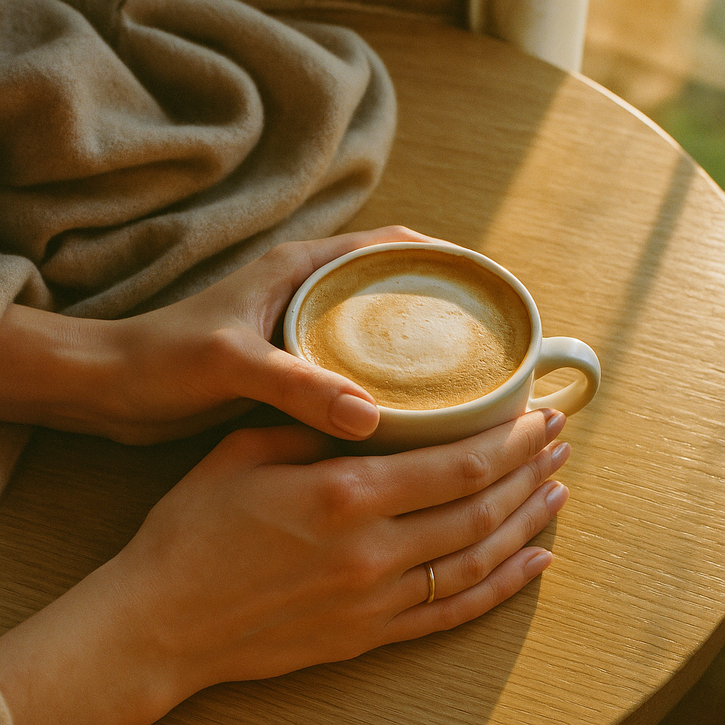 Mains manucurées — ambiance lifestyle